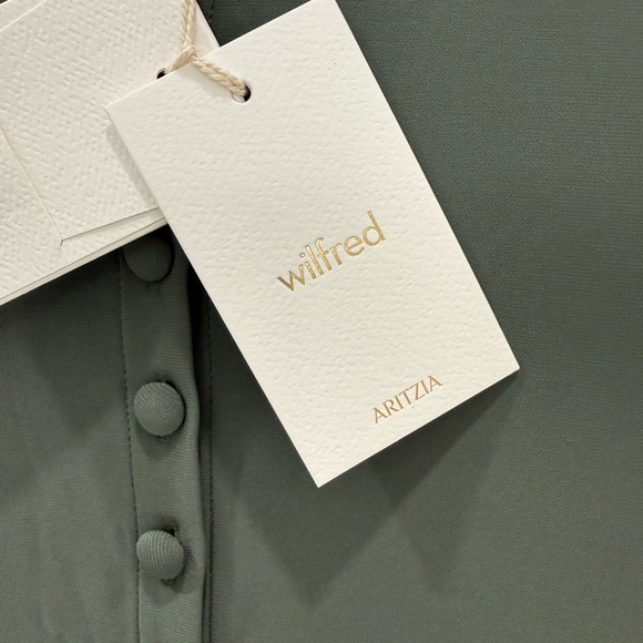 Aritzia Wilfred Mirage Longsleeve in Sagesse Size Small NWT - Picture 5 of 7